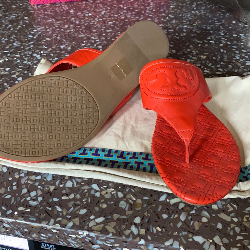 Tory Burch sandals size 8 worn once